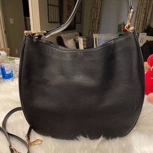 Coach Nomad Hobo - Navy Leather